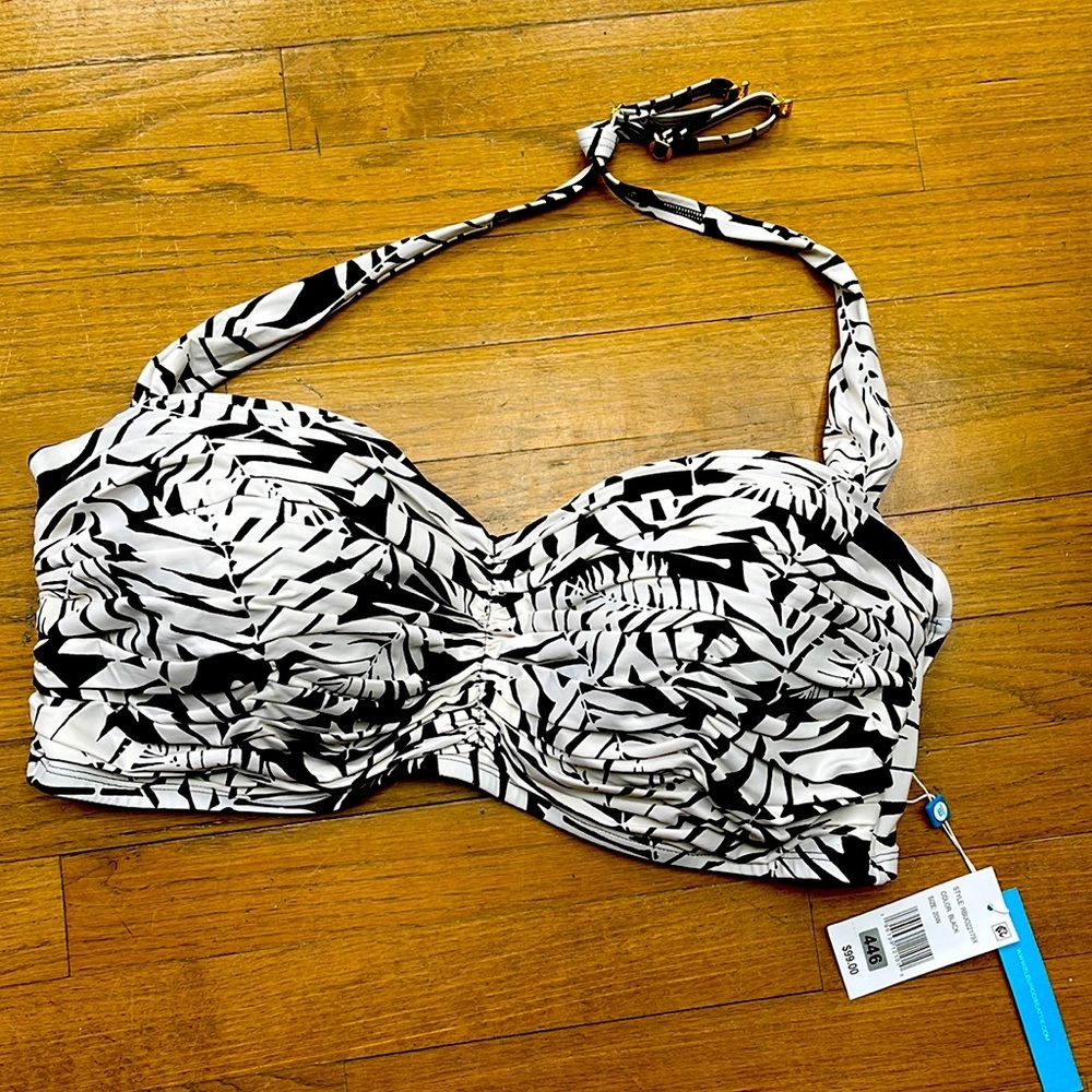 NWT PLUS SIZE PIN UP SWIM BIKINI TOP 20W can be worn as a summer exposed bra